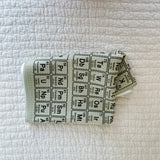 Periodic Table Mint Towel