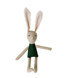 8" Sand Mr. Bunny in Green