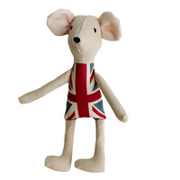 8" Sand United Kingdom Flag Mouse