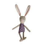 8" Sand Mrs. Bunny in Purple