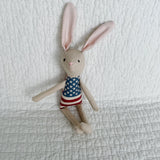 8" Sand USA American Flag Doll