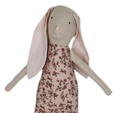 18" Sand Rose Patch Rabbit in Pale Pink