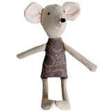 8" Sand XOXO Mouse in Gray