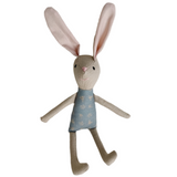 8" Sand Mrs. Bunny in Blue