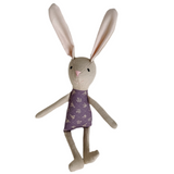 8" Sand Mrs. Bunny in Purple