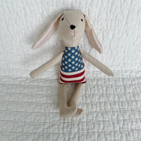 8" Sand USA American Flag Doll