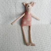 18" Pale Pink Pig in Pink Daisy