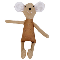 8" Honey Rose Bud Mouse in Toast