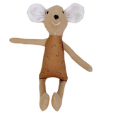 8" Honey Rose Bud Mouse in Toast