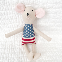 8" Sand USA American Flag Doll