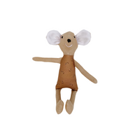 8" Honey Rose Bud Mouse in Toast