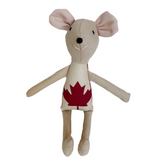 8" Sand Canadian Flag Doll