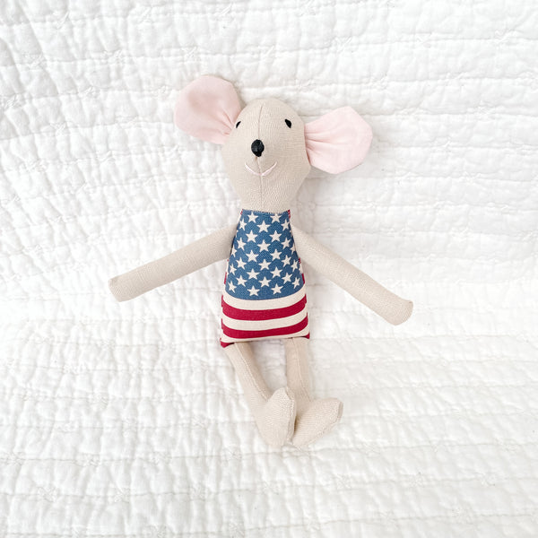 8" Sand USA American Flag Doll