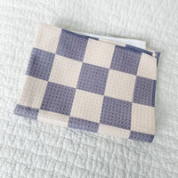 Checkered Fun Lavender Towel